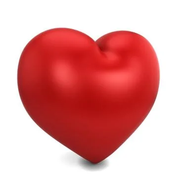 Red heart Stock Illustration