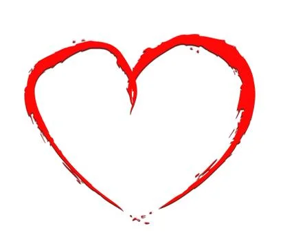 Red heart Stock Illustration