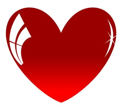 Red heart Stock Illustration