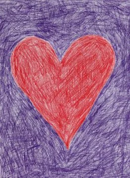 Red heart Stock Illustration