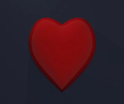 Red heart Stock Illustration