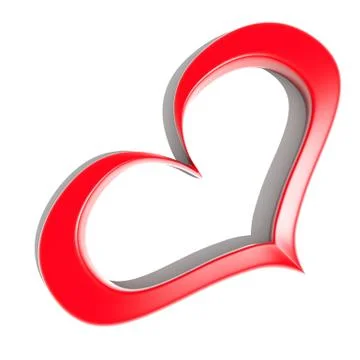 Red Heart Stock Illustration