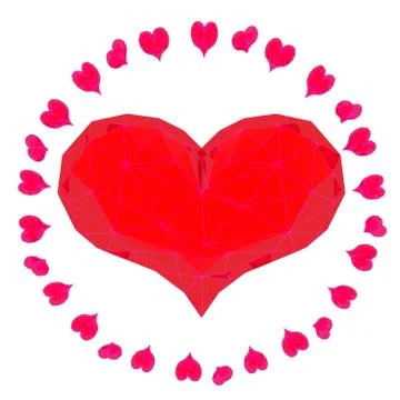 Red Heart Stock Illustration