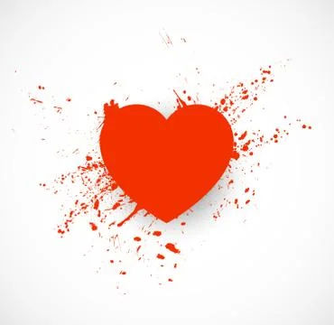 Red heart Stock Illustration