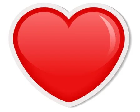 Red heart Stock Illustration