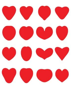 Red heart Stock Illustration