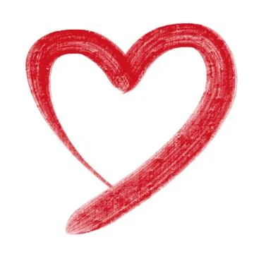 Red heart Stock Illustration