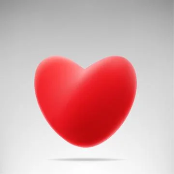 Red like heart Stock Illustration