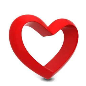 Red heart 스톡 일러스트