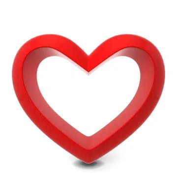 Red heart Stock Illustration