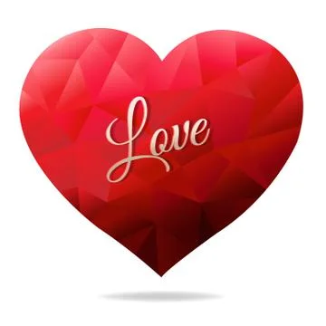 Red Heart Stock Illustration