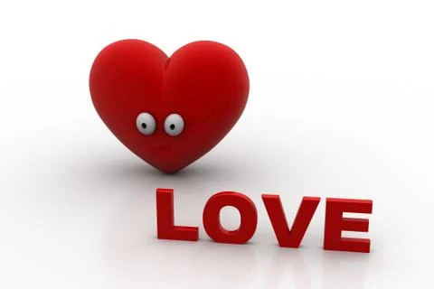 Red Heart Free Stock Illustration