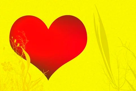 Red heart Stock Illustration