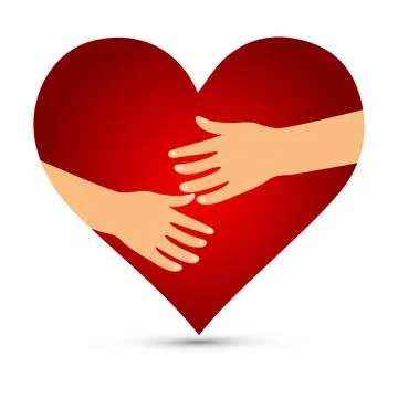 Red heart Stock Illustration