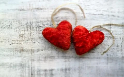 Red Heart Foto stock