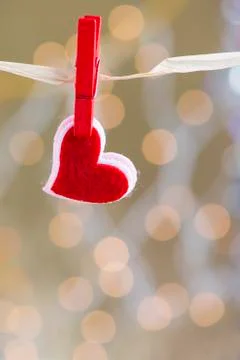 Red heart 스톡 사진