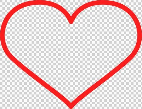 A red heart shape on a black background, symbolizing love, emotion, and hea.. Illustrazione stock