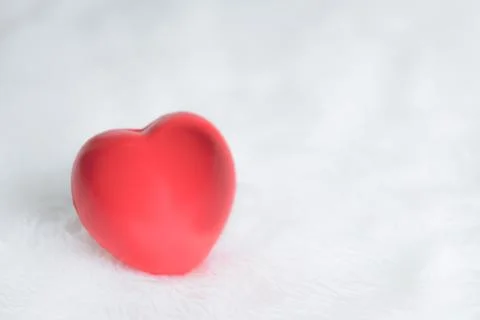 Red Heart ,Valentines concept. Stock Photos