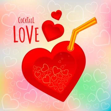 Red heart vector illustration Stock Illustration