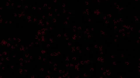 Red Hearts Animated Background Stock Footage 59114266