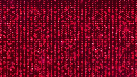 Red Hearts Background Vídeos de archivo 230960169