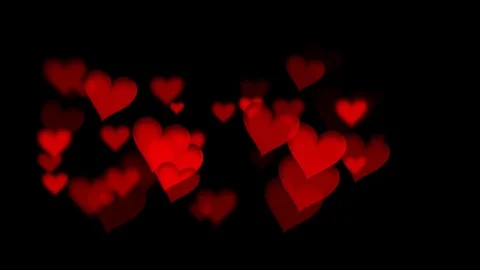 Red Hearts Stock-Footage 85268134