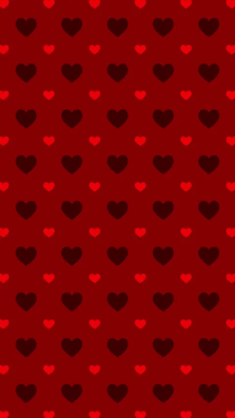 Red hearts pattern background for Valentine's day, mother's day and wedding. Vídeos de archivo 326627525
