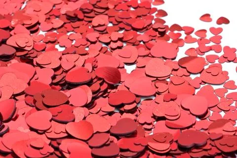 Red hearts Stock Photos