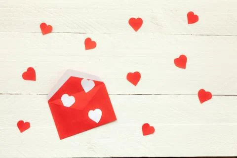 Red hearts Stock Photos