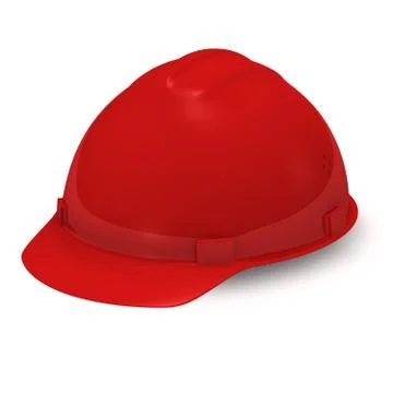 Red helmet Stock Illustration