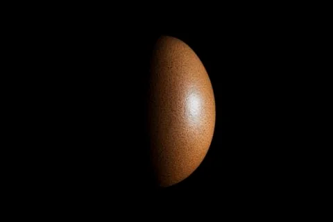 Red hen egg Stock Photos