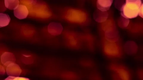 Red Hexagonal Bokeh Light Effect Abstract Background Stock Footage 341492211