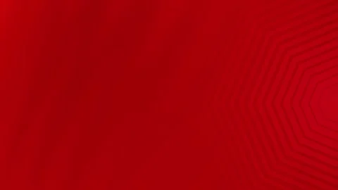 Red Hexagonal Tunnel with Depth Optical Illusion. Stock Footage 286776056