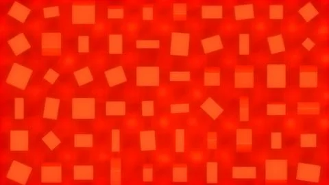 Red hi-tech cg pattern of geometrical boxes - randomize イラスト素材