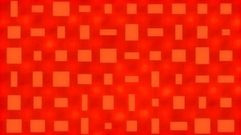 Red hi-tech cg pattern of geometric boxes - randomize - abstract 3D rendering Illustrazione stock