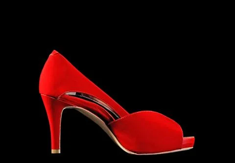Red High Heel Foto stock