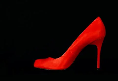 Red High Heel Stock Photos