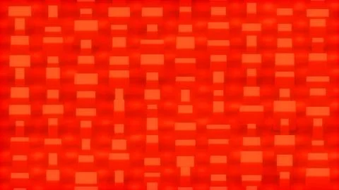 Red high tech cg pattern of geometric boxes - randomization Stock Illustration