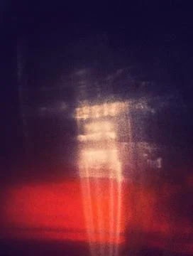 Red highlight on the wall, abstract background, cross processed Stock Photos