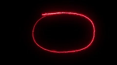 Red Highlighter marker pen style Animated. Video stock 316742506