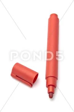Red highlighter Stock Photos