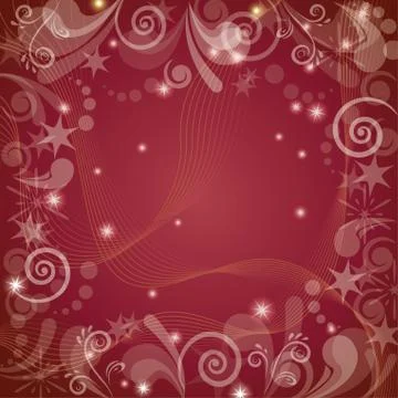 Red holiday background Stock Illustration