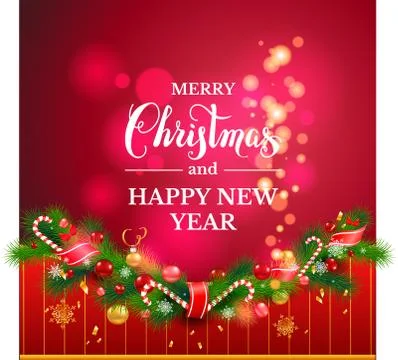 Red holiday background Stock Illustration