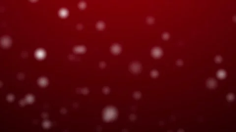 (Red Holiday Particles Stock Footage 316867621
