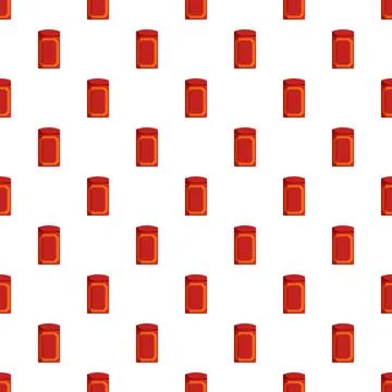 Red hongbao envelopes repeating pattern for good luck Stock Illustration