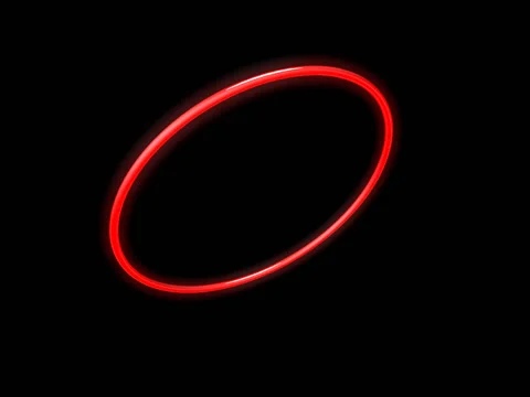 Red Hoola Hop Rotating Video stock 40573713