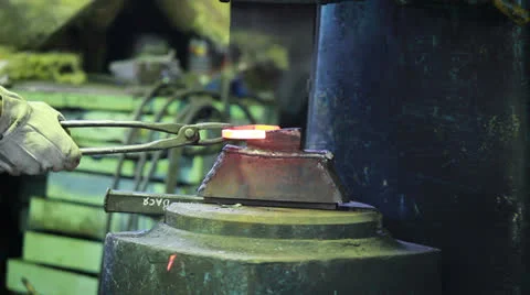 Red horseshoe Stock Footage 23135955