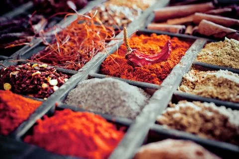 Red hot cayenne pepper Stock Photos