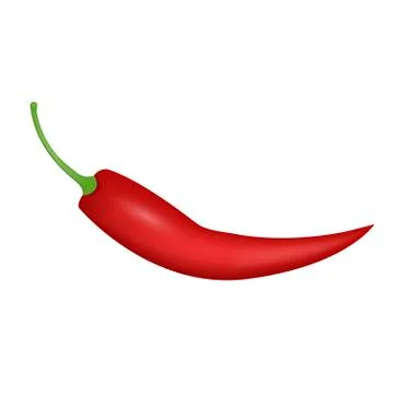 Red hot chili pepper Stock Illustration
