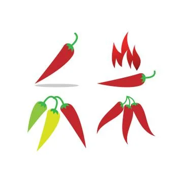 Red hot chilli Stock Illustration